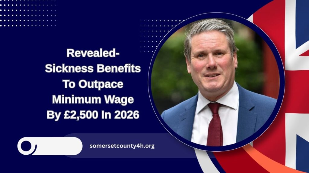 Revealed- Sickness Benefits To Outpace Minimum Wage By £2,500 In 2026 – Shocking Welfare Gap Explained