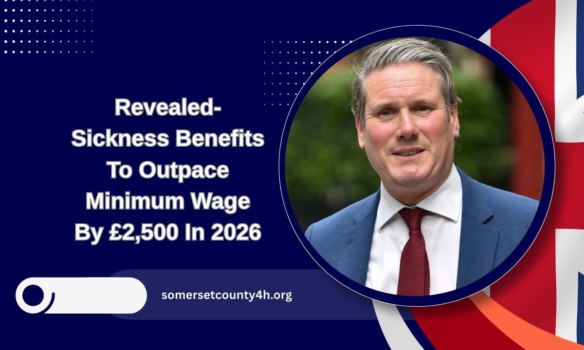 Revealed- Sickness Benefits To Outpace Minimum Wage By £2,500 In 2026 – Shocking Welfare Gap Explained